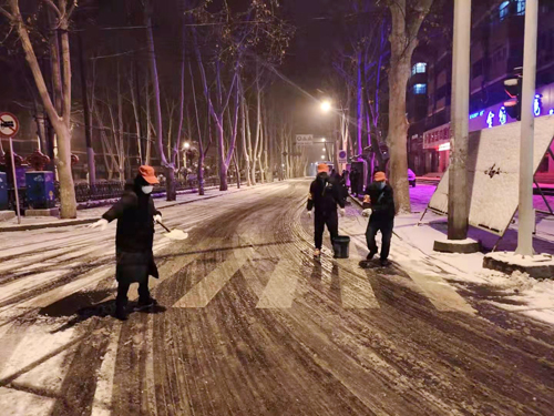 雪天里，洛陽(yáng)公交人抗擊疫情的最美風(fēng)景 